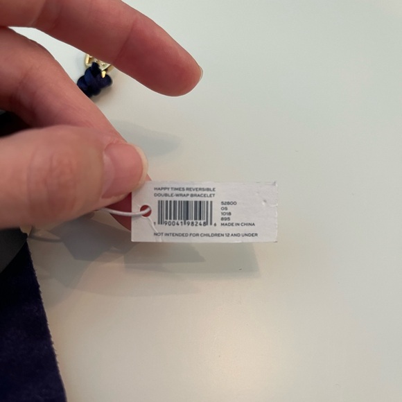 Tory Burch Happy Times Reversible Floral Wrap Bracelet - Picture 5 of 5